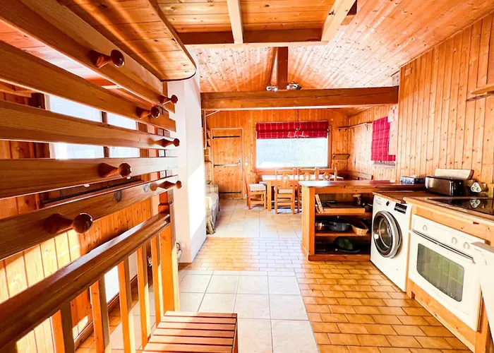 شاليه Snowflake With Garden